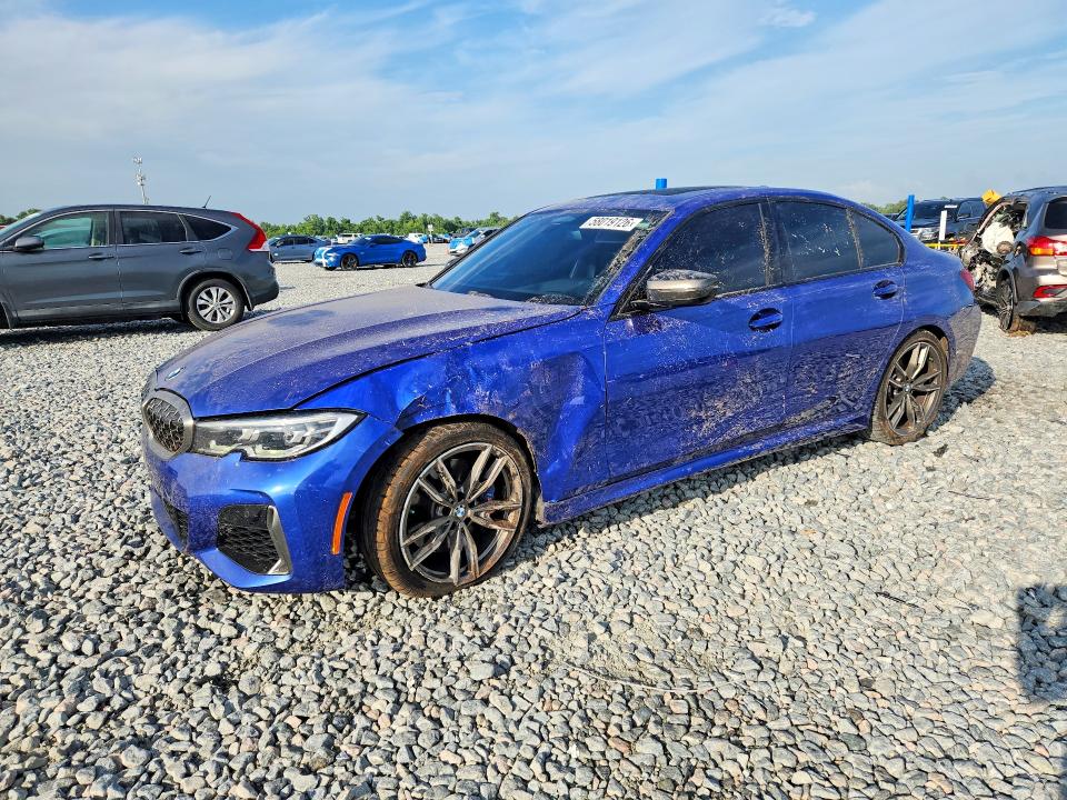 2020 BMW M3 VIN WBA5U7C07LA286780 — COPART salvage auction photo