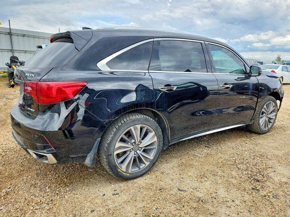 2017 Acura Mdx VIN 5FRYD4H88HB504736 COPART salvage auction — FRONT END, Ab - Bos - Salvage, sold $7,200 on 2026-07-02 (photo 3)