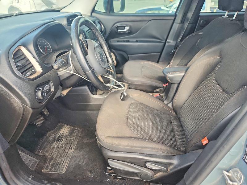 2016 Jeep Renegade VIN ZACCJABT1GPE31474 COPART salvage auction — FRONT END, Mt - Certificate Of Title, sold $750 on 2026-07-30 (photo 7)