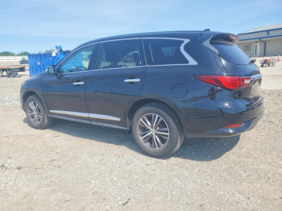 2019 Infiniti Qx60 VIN 5N1DL0MM1KC512241 COPART salvage auction — MINOR DENT/SCRATCHES, Salvage Title, sold $2,250 on 2026-07-09 (photo 2)