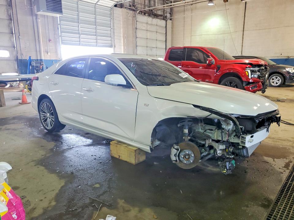 2022 Cadillac Ct4 VIN 1G6DF5RK2N0121947 COPART salvage auction — FRONT END, Mi - Cert Of Title-Salvage Vehicle, sold $6,300 on 2026-07-07 (photo 4)