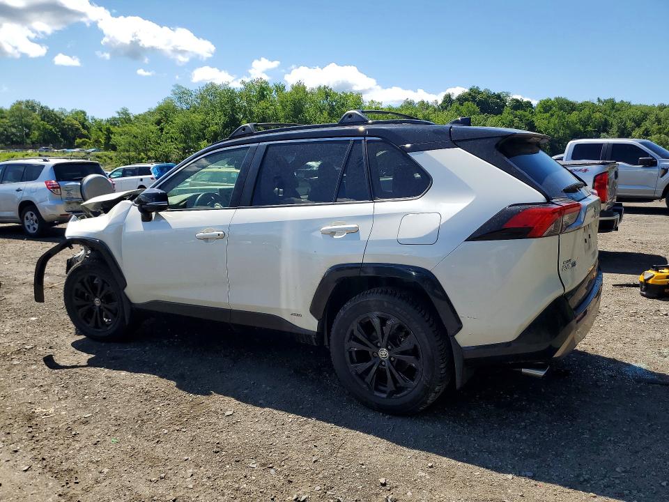 2022 Toyota Rav 4 VIN JTME6RFV8ND535931 COPART salvage auction — FRONT END, Ny - Mv-907A Salvage Certificate, sold $4,600 on 2026-07-23 (photo 2)