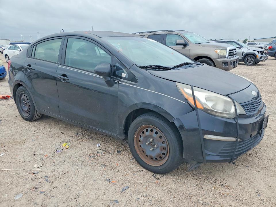 2017 Kia Rio VIN KNADM4A34H6012549 COPART salvage auction — FRONT END, Mt - Certificate Of Title, sold $650 on 2026-07-08 (photo 4)