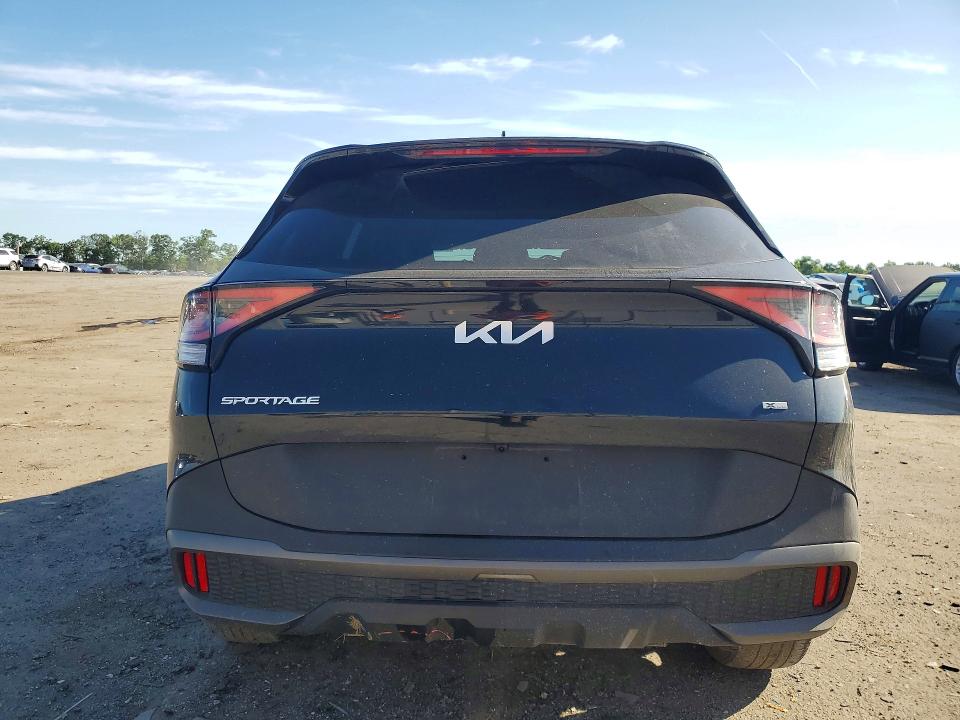 2023 Kia Sportage VIN 5XYK6CAF2PG126165 COPART salvage auction — FRONT END, Va - Cert Of Title - Salvage, sold $8,000 on 2026-07-22 (photo 6)