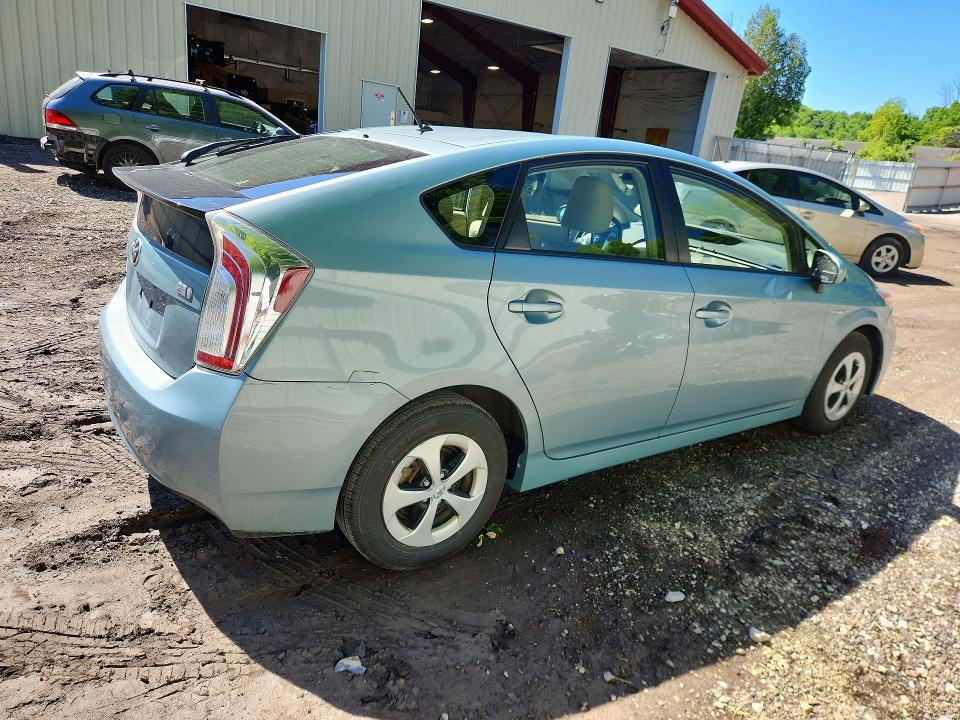 2014 Toyota VIN JTDKN3DU6E1834624 COPART salvage auction — FRONT END, Vt - Cert Of Title-Salvage Vehicle, sold $1,350 on 2026-07-06 (photo 3)