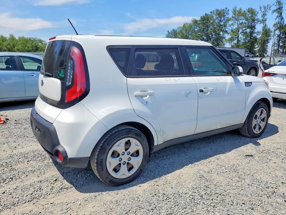 2015 Kia Soul VIN KNDJN2A27F7117740 COPART salvage auction — VANDALISM, Wa - Bill Of Sale, sold $1,150 on 2026-07-06 (photo 3)