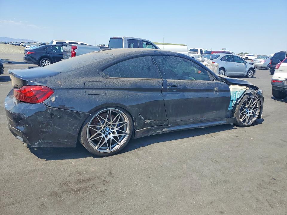 2018 BMW M4 VIN WBS4Y9C58JAA85506 COPART salvage auction — VANDALISM, CA - SALVAGE CERTIFICATE, sold $5,000 on 2026-07-29 (photo 3)