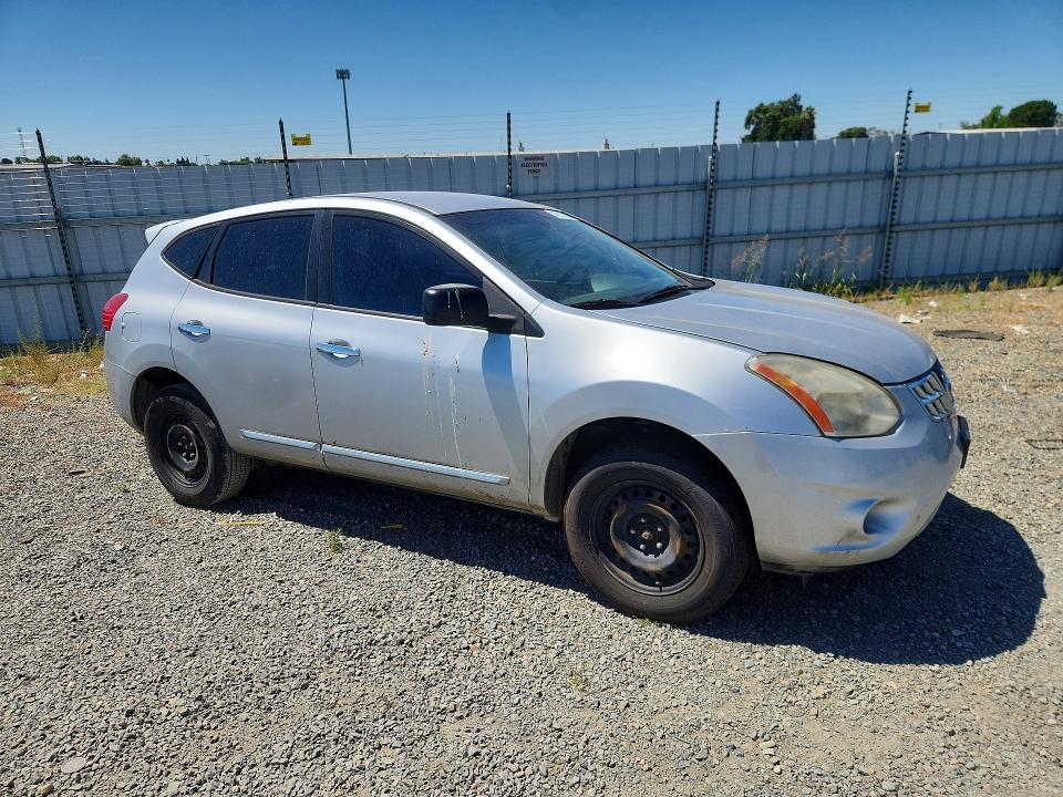 2013 Nissan Rogue VIN JN8AS5MV6DW603723 COPART salvage auction — FRONT END, Ca - Salvage Certificate, sold $225 on 2026-07-02 (photo 4)