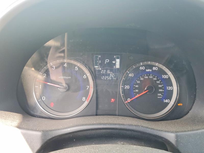 2017 Hyundai Accent VIN KMHCT4AE0HU352727 COPART salvage auction — WATER/FLOOD, Tx - Salvage Title-Flood Damage, sold $675 on 2026-07-09 (photo 9)