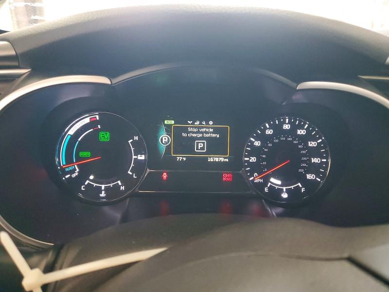 2016 Kia VIN KNAGM4AD1G5092547 COPART salvage auction — FRONT END, Tx - Certificate Of Title, sold $850 on 2026-07-19 (photo 9)