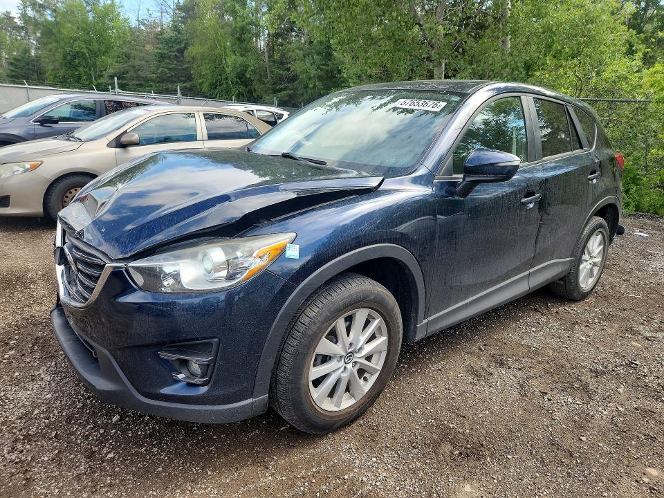 2016 Mazda Cx-5 VIN JM3KE2CY6G0818423 COPART salvage auction — FRONT END, On - Permit Salvage, sold $2,950 on 2026-07-16 (photo 1)