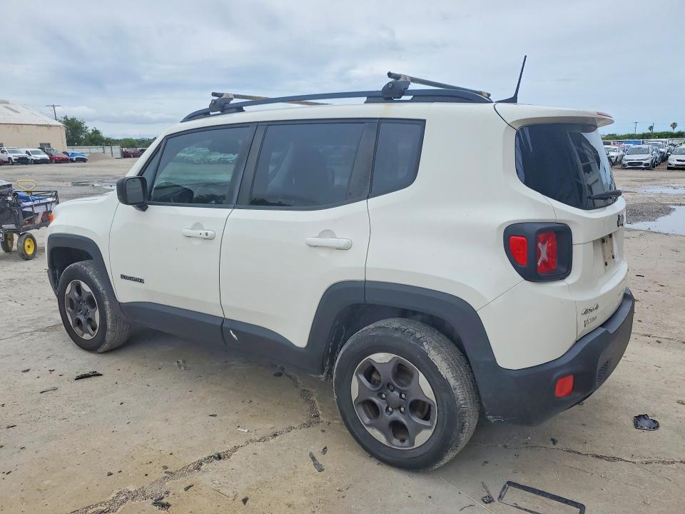 2018 Jeep Renegade VIN ZACCJBAB0JPG78944 COPART salvage auction — FRONT END, Tx - Certificate Of Title, sold $2,050 on 2026-07-02 (photo 2)