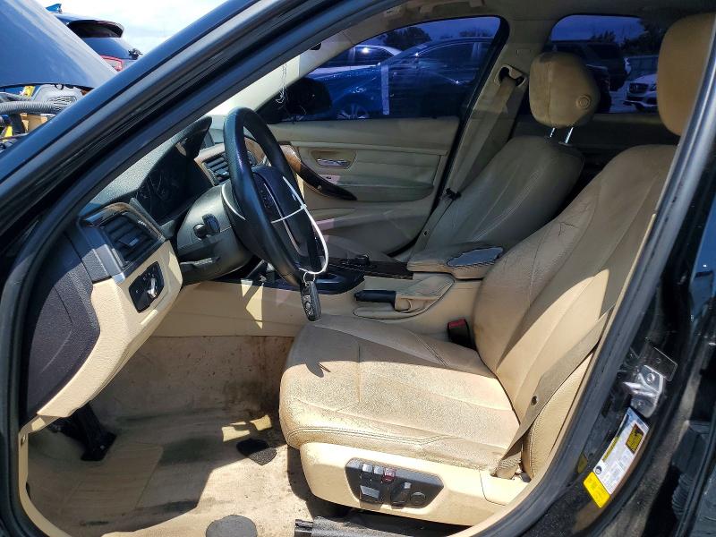 2014 BMW 3er VIN WBA3A5G56ENP27983 COPART salvage auction — FRONT END, FL - CERT OF TITLE SLVG REBUILDABLE, sold $1,100 on 2026-07-17 (photo 7)