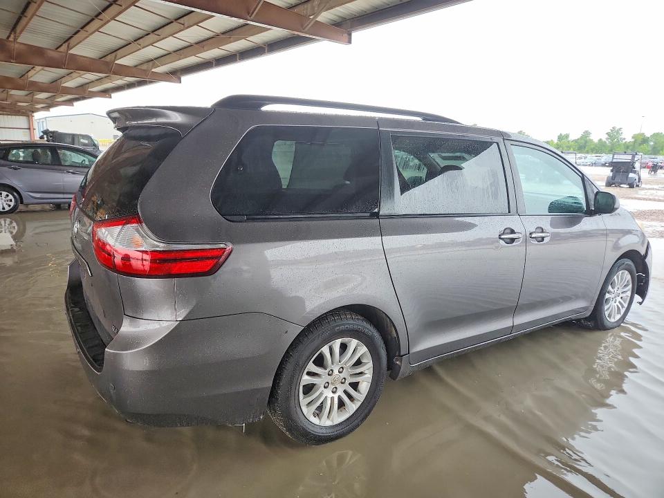 2017 Toyota Sienna VIN 5TDYZ3DC9HS775551 COPART salvage auction — FRONT END, Tx - Certificate Of Title (P), sold $8,300 on 2026-07-02 (photo 3)