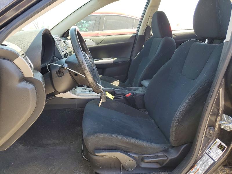 2009 Subaru Impreza VIN JF1GH61639H816024 COPART salvage auction — FRONT END, CA - SALVAGE CERTIFICATE, sold $825 on 2026-07-15 (photo 7)