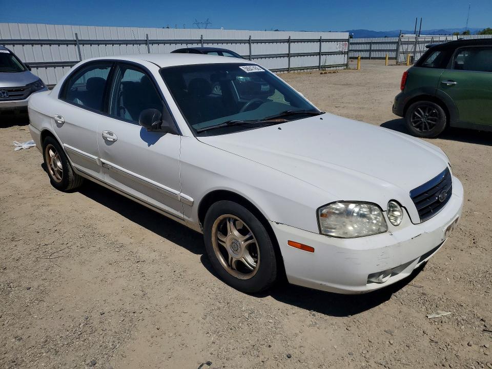 2005 Kia Optima VIN KNAGD126455408485 COPART salvage auction — SIDE, Ca - Dis/Dlr/Exp Only Clean Title, sold $175 on 2026-07-06 (photo 4)