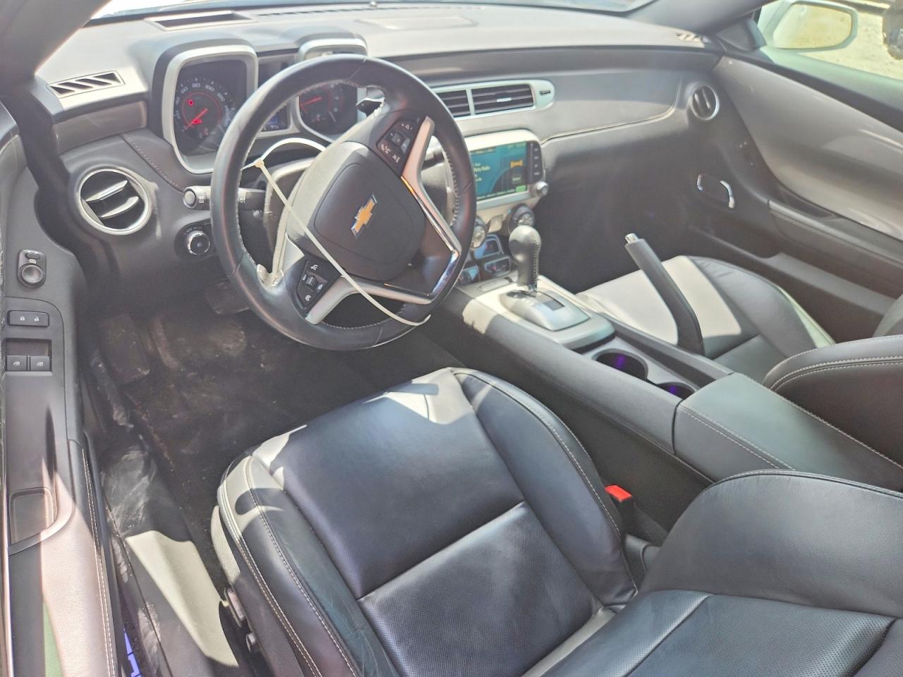 2014 Chevrolet Camaro VIN 2G1FC1E31E9233367 COPART salvage auction — Side, TX - SALVAGE VEHICLE TITLE, sold $5,500 on 2026-07-09 (photo 8)