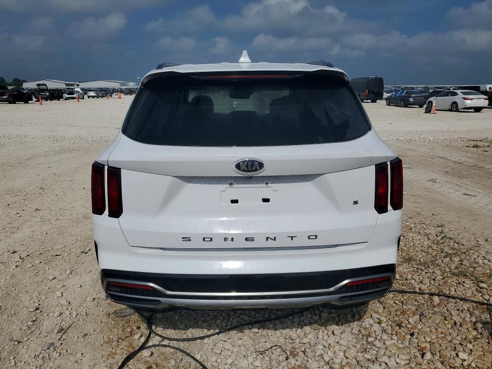 2021 Kia Sorento VIN 5XYRL4LC3MG052332 COPART salvage auction — FRONT END, Tx - Certificate Of Title, sold $5,700 on 2026-07-07 (photo 6)