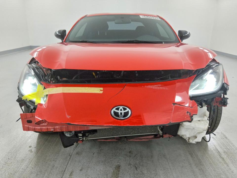 2024 Toyota Gr 86 VIN JF1ZNBB15R8753148 COPART salvage auction — FRONT END, CA - CERTIFICATE OF TITLE, sold $13,000 on 2026-07-28 (photo 5)