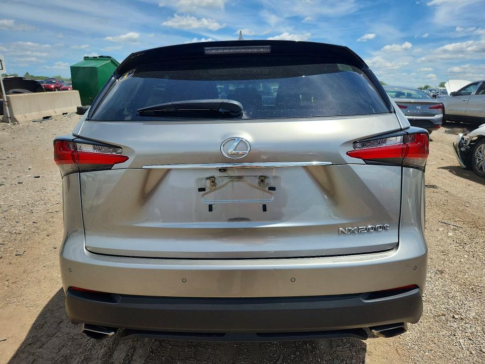 2017 Lexus Nx VIN JTJBARBZ6H2108254 COPART salvage auction — FRONT END, Il - Salvage Certificate, sold $2,400 on 2026-07-16 (photo 6)