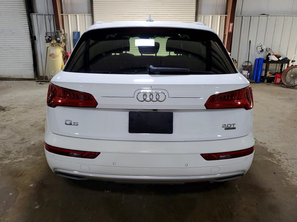 2018 Audi Q5 VIN WA1BNAFY2J2113185 COPART salvage auction — FRONT END, Pa - Certificate Of Salvage, sold $7,400 on 2026-07-29 (photo 6)