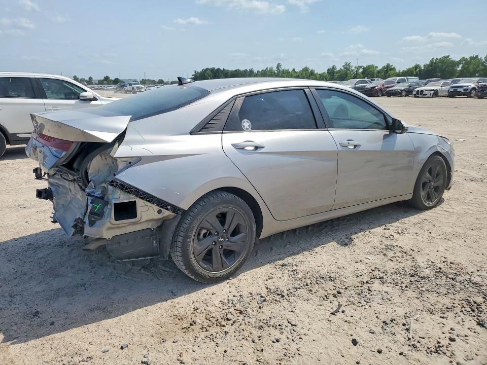 2021 Hyundai VIN 5NPLM4AG4MH030230 COPART salvage auction — REAR END, Tx - Salvage Vehicle Title, sold $3,450 on 2026-07-28 (photo 3)