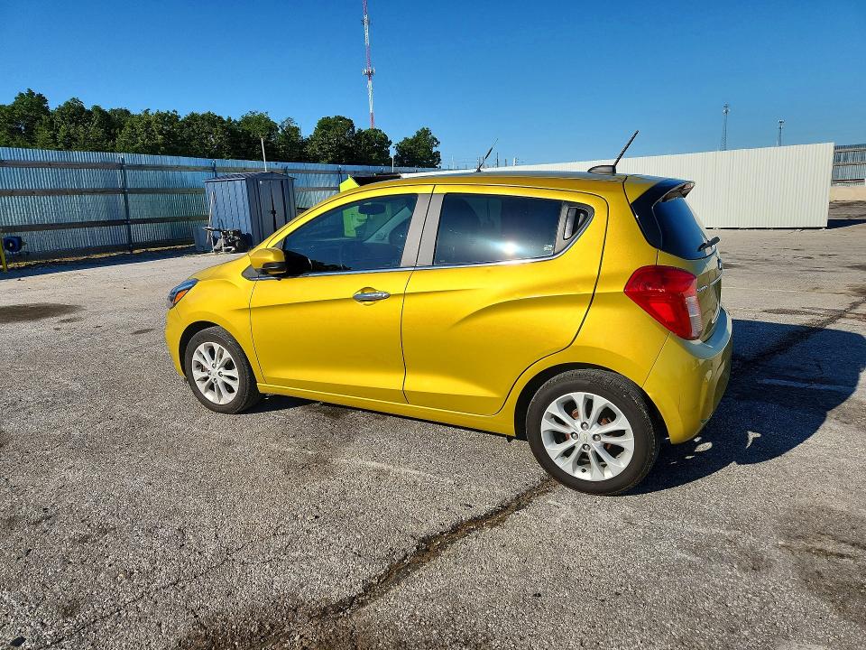 2022 Chevrolet Spark VIN KL8CF6SA1NC032409 COPART salvage auction — HAIL, Mo - Salvage Certificate Of Title, sold $4,100 on 2026-07-27 (photo 2)