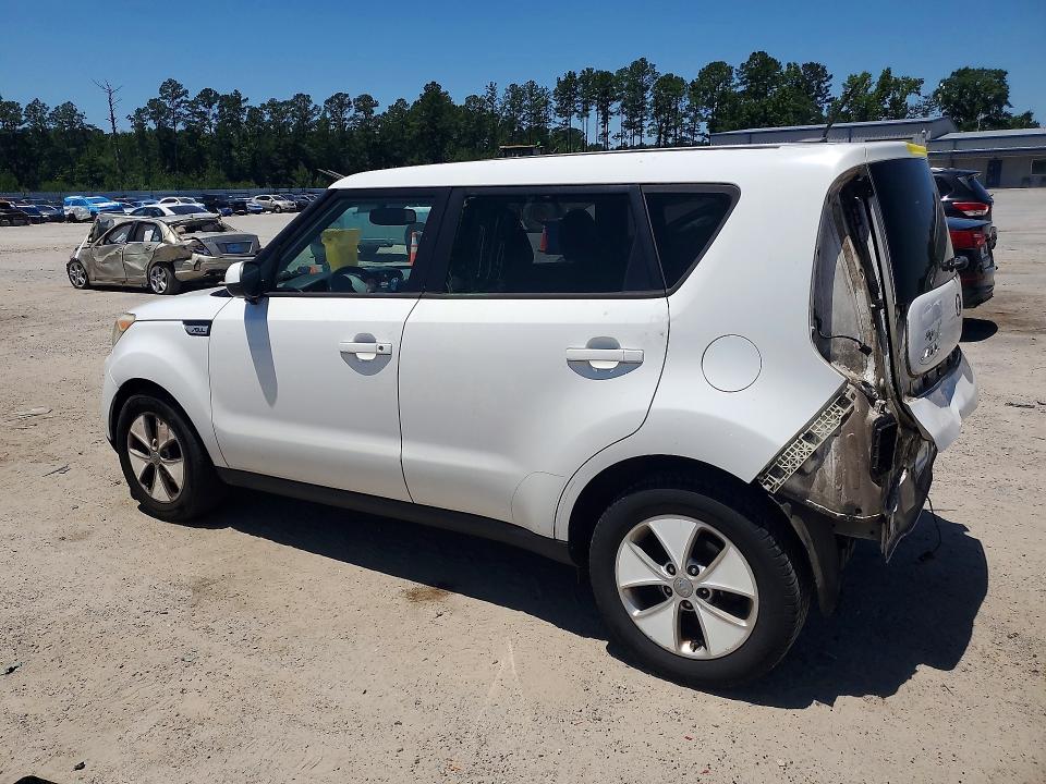 2015 Kia Soul VIN KNDJN2A29F7798080 COPART salvage auction — REAR END, SC - CERT OF TITLE-SALVAGE, sold $1,200 on 2026-07-08 (photo 2)