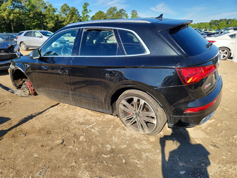 2018 Audi Sq5 VIN WA1C4AFY7J2121077 COPART salvage auction — FRONT END, Va - Cert Of Title - Salvage, sold $6,200 on 2026-07-28 (photo 2)