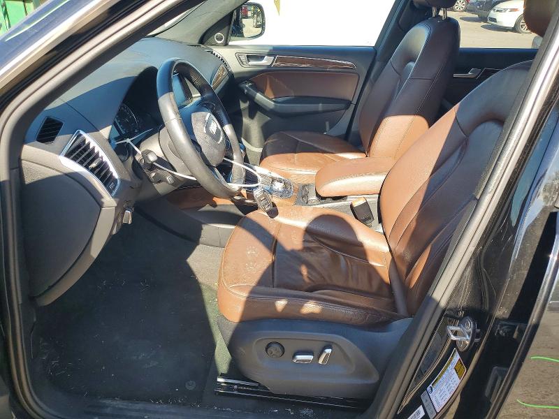 2016 Audi Q5 VIN WA1L2AFP0GA123541 COPART salvage auction — FRONT END, Oh - Cert Of Title-Salvage, sold $1,000 on 2026-07-16 (photo 7)