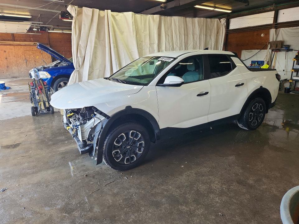 2022 Hyundai Santa cruz VIN 5NTJBDAE0NH001368 COPART salvage auction — FRONT END, Pa - Certificate Of Salvage, sold $6,900 on 2026-07-23 (photo 1)