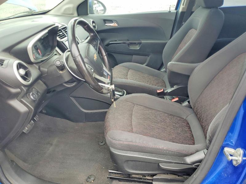 2017 Chevrolet SONIC VIN 1G1JD6SB3H4135528 COPART salvage auction — FRONT END, Ca - Salvage Certificate, sold $525 on 2026-07-09 (photo 7)