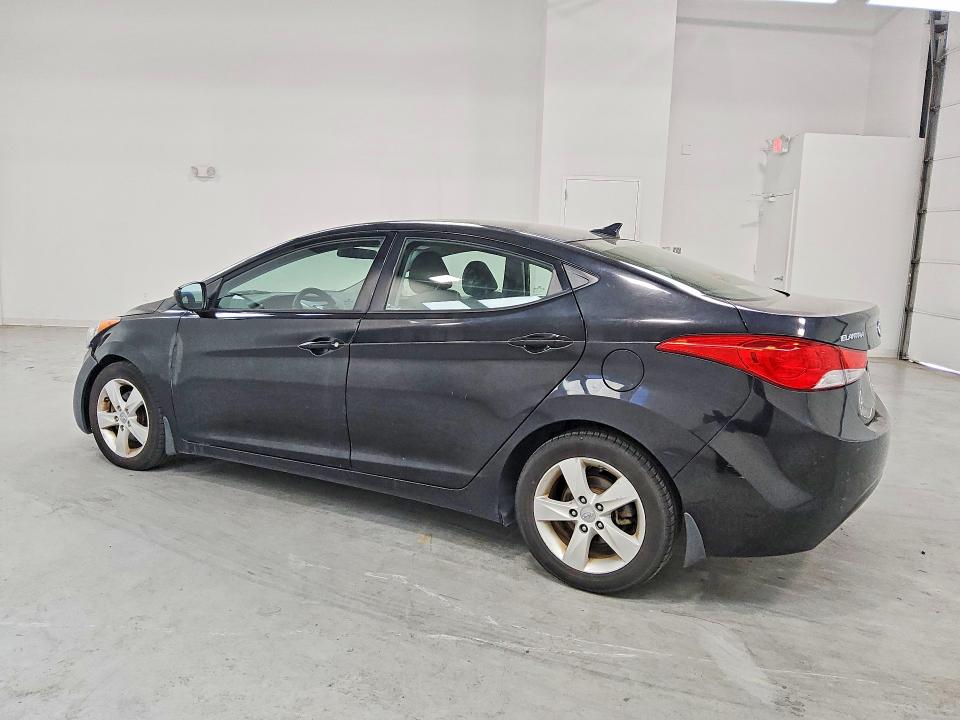 2013 Hyundai Elantra VIN KMHDH4AE1DU656410 COPART salvage auction — FRONT END, VA - CERTIFICATE OF TITLE, sold $125 on 2026-07-28 (photo 2)