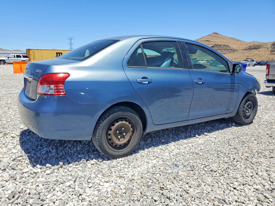 2012 Toyota Yaris VIN JTDBT4K37CL022188 COPART salvage auction — FRONT END, Az - Certificate Of Title, sold $2,100 on 2026-07-19 (photo 3)