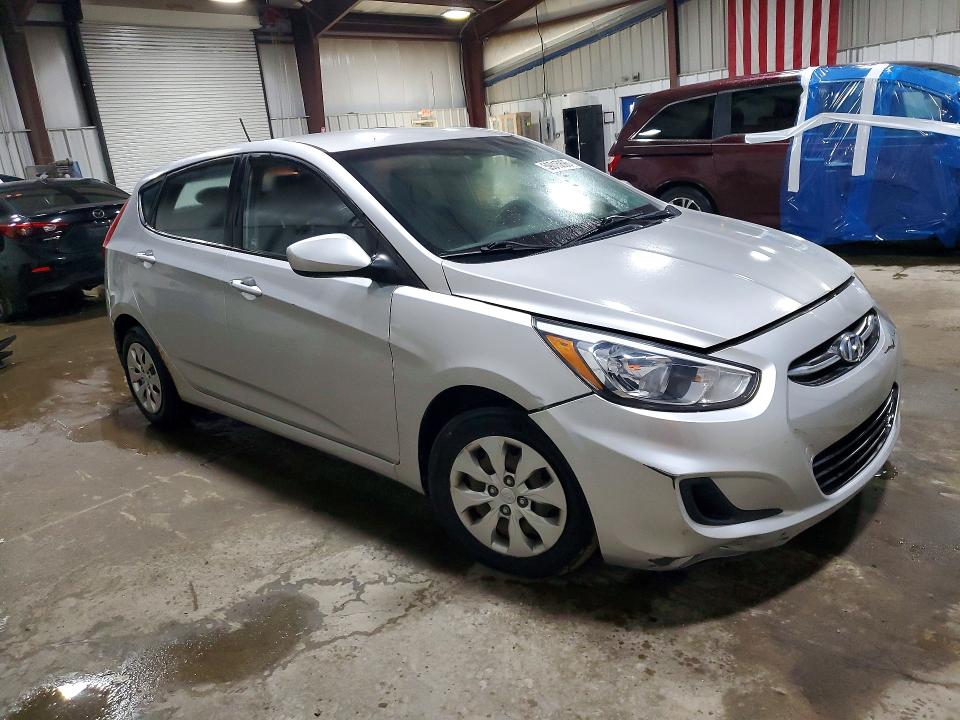 2015 Hyundai Accent VIN KMHCT5AE6FU232224 COPART salvage auction — VANDALISM, Pa - Certificate Of Salvage, sold $425 on 2026-07-15 (photo 4)