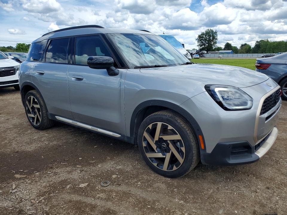 2025 Mini Cooper VIN WMZ23GA05S7P78912 COPART salvage auction — HAIL, OH - CERT OF TITLE-SALVAGE, sold $21,000 on 2026-07-09 (photo 4)