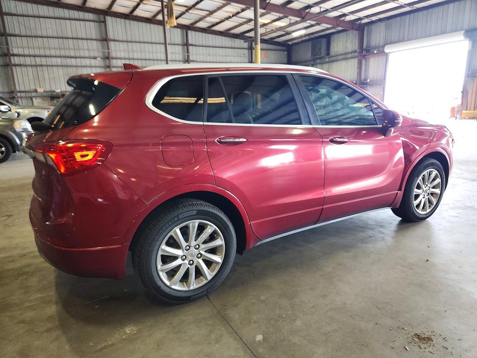 2019 Buick Envision VIN LRBFXCSA6KD020891 COPART salvage auction — FRONT END, GA - CERT OF TITLE-SALVAGE, sold $2,050 on 2026-07-27 (photo 3)