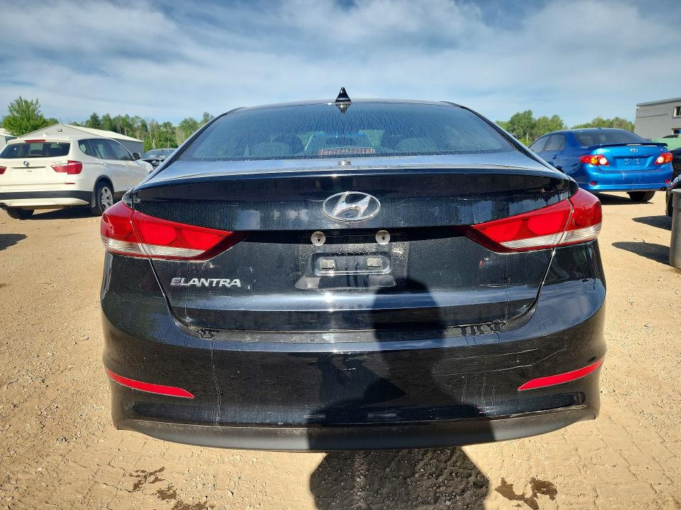 2017 Hyundai Elantra VIN KMHD84LF1HU322082 COPART salvage auction — SIDE, On - Permit Salvage, sold $2,500 on 2026-07-14 (photo 6)