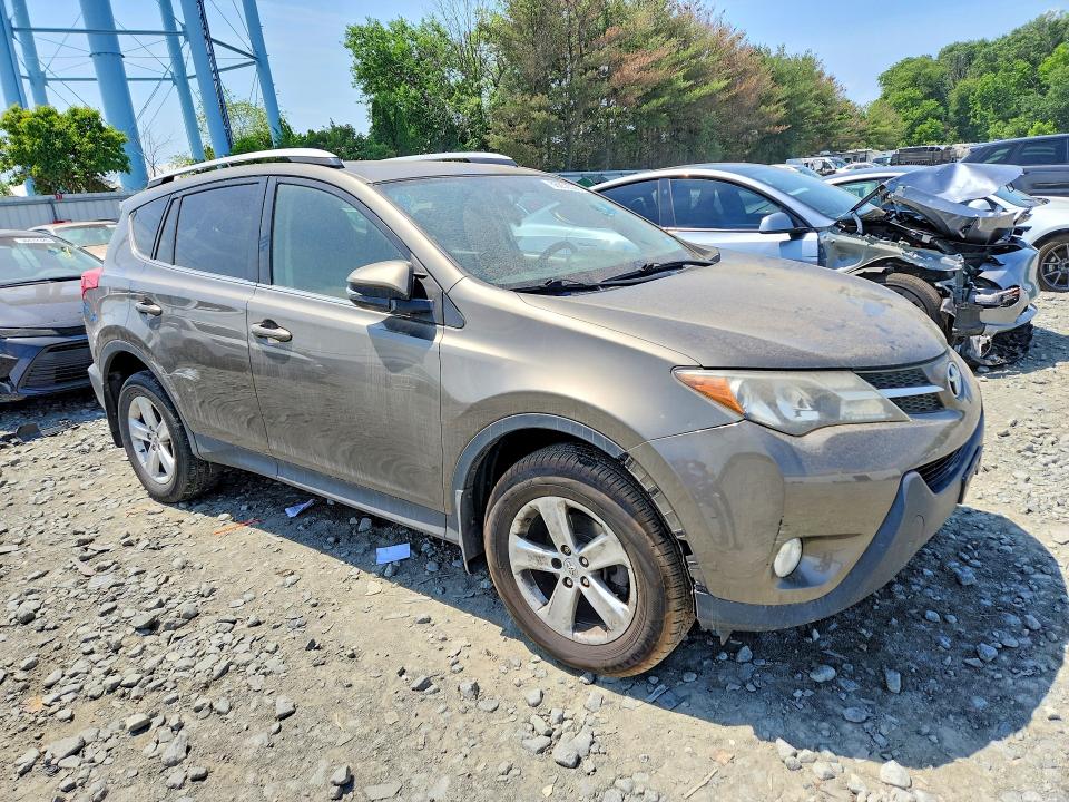 2014 Toyota Rav4 VIN JTMRFREV6ED058189 COPART salvage auction — FRONT END, Nj - Cert Of Title-Salvage, sold $4,850 on 2026-07-13 (photo 4)