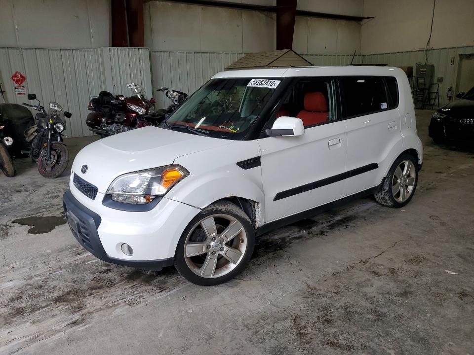 2010 Kia Soul VIN KNDJT2A21A7049546 COPART salvage auction — FRONT END, Ny - Mv-907A Salvage Certificate, sold $450 on 2026-07-06 (photo 1)