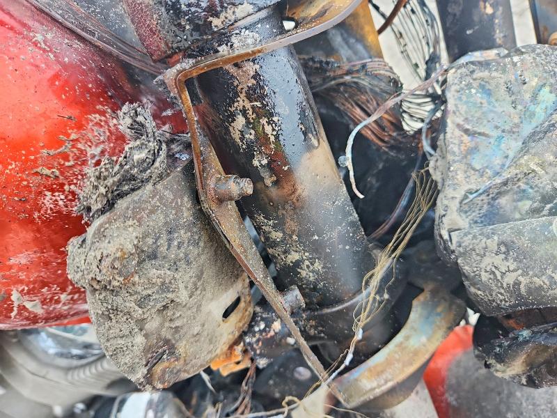 2003 Honda Vtx1800 VIN 1HFSC46093A108717 COPART salvage auction — BURN, Ga - Bill Of Sale - Parts Only, sold $60 on 2026-07-09 (photo 8)
