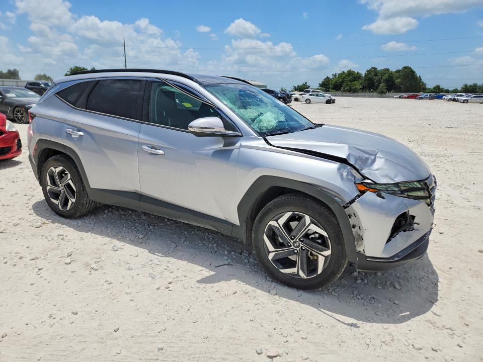 2024 Hyundai Tucson VIN KM8JECD1XRU149656 COPART salvage auction — FRONT END, Tx - Salvage Vehicle Title, sold $10,300 on 2026-07-16 (photo 4)