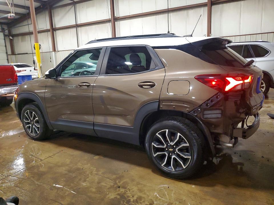 2021 Chevrolet VIN KL79MSSL5MB136601 COPART salvage auction — REAR END, Pa - Certificate Of Salvage, sold $5,500 on 2026-07-21 (photo 2)
