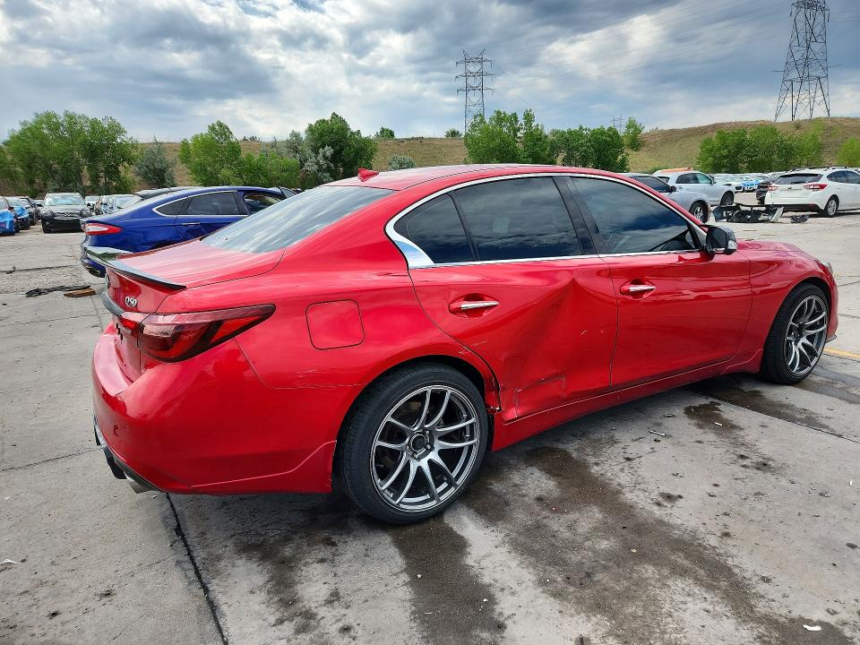 2021 Infiniti VIN JN1EV7BRXMM750292 COPART salvage auction — SIDE, Ny - Mv-907A Salvage Certificate, sold $6,500 on 2026-07-20 (photo 3)