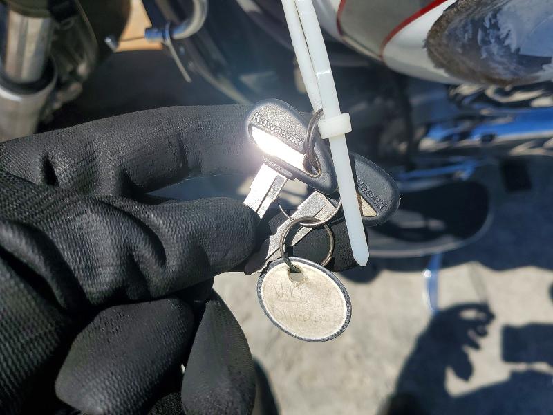 2004 Kawasaki Vulcan VIN JKBVNKA1X4A011166 COPART salvage auction — ALL OVER, Ca - Salvage Certificate, sold $225 on 2026-07-09 (photo 8)