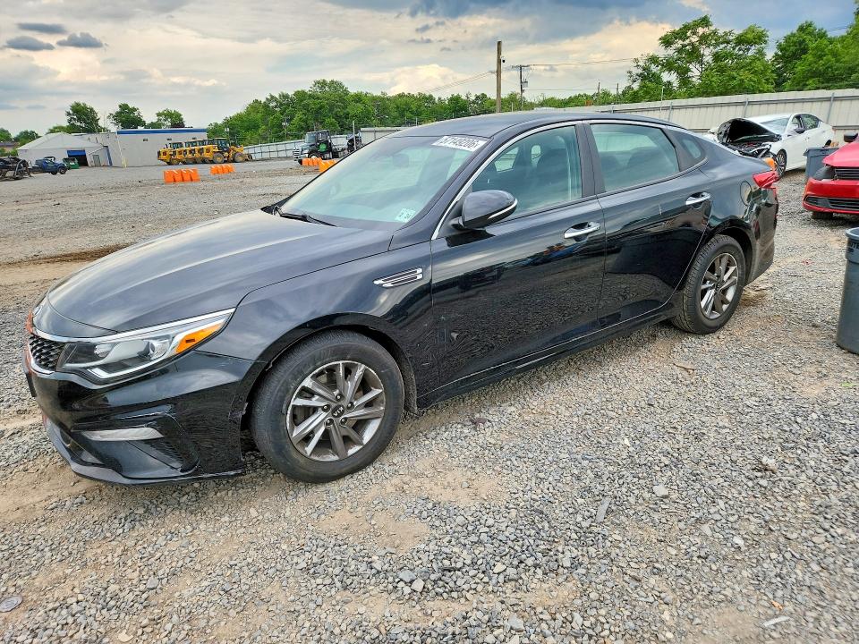 2019 Kia Optima VIN 5XXGT4L31KG309772 COPART salvage auction — FRONT END, Nj - Cert Of Title-Salvage, sold $1,300 on 2026-07-24 (photo 1)