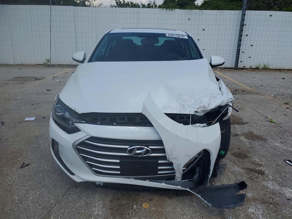 2018 Hyundai Elantra VIN 5NPD84LF3JH217001 COPART salvage auction — FRONT END, Mo - Salvage Certificate Of Title, sold $1,700 on 2026-07-02 (photo 5)