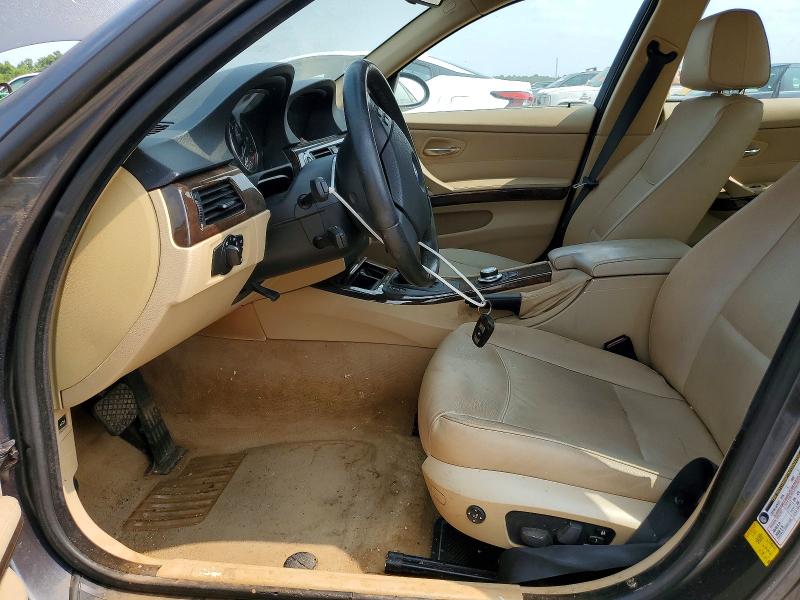 2007 BMW 3 series VIN WBAVA33567PV67534 COPART salvage auction — WATER/FLOOD, Tx - Salvage Title-Flood Damage (P), sold $575 on 2026-07-17 (photo 7)