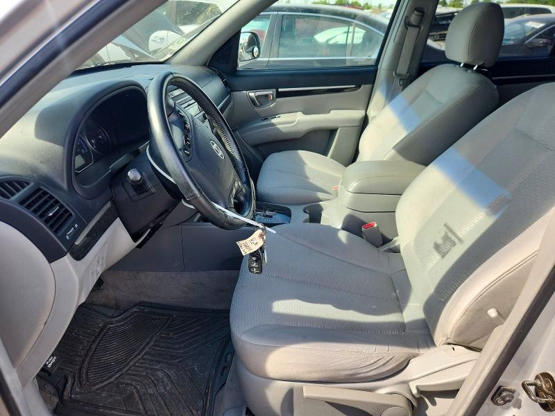 2007 Hyundai Santa fe VIN 5NMSH13E67H018544 COPART salvage auction — FRONT END, Wv - Salvage Certificate, sold $1,050 on 2026-07-09 (photo 7)