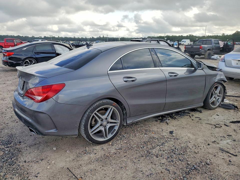 2015 Mercedes-benz VIN WDDSJ4EB1FN202970 COPART salvage auction — FRONT END, Tx - Salvage Vehicle Title, sold $650 on 2026-07-10 (photo 3)